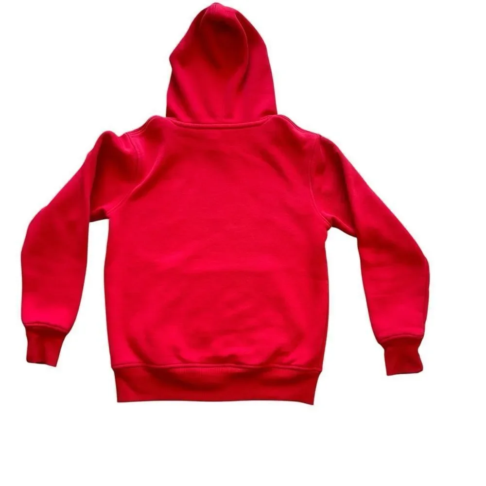 Scuderia Ferrari Official Youth Hoodie Logo Red SZ M #2479